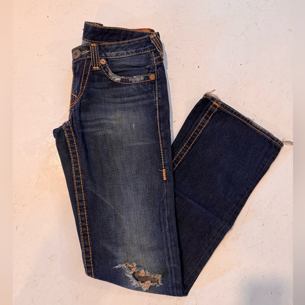 True Religion Joey Bootcut Jeans – Size 29 – Made in USA – Y2K Vintage - Picture 3 of 6